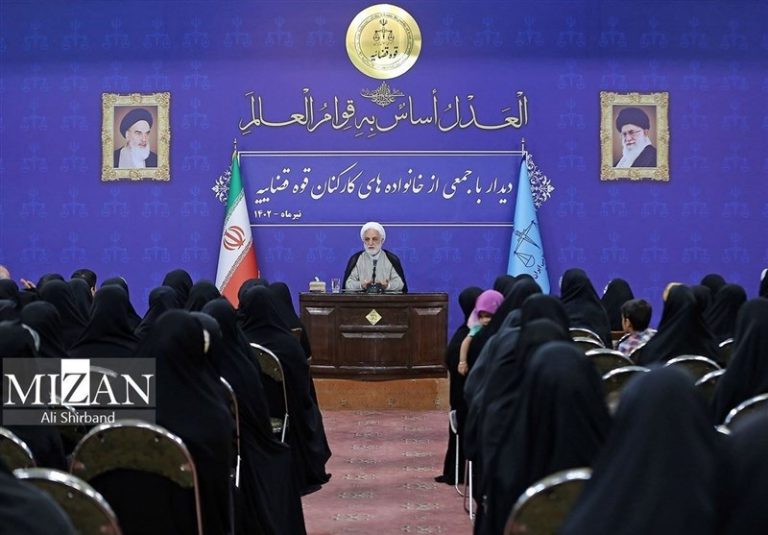 اژهای: نیروها و مسئولان قضایی امور را جهادگونه پیش میبرند