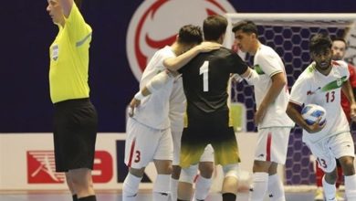 برتری پر گل تیم فوتسال امید ایران برابر بزرگسالان ازبکستان