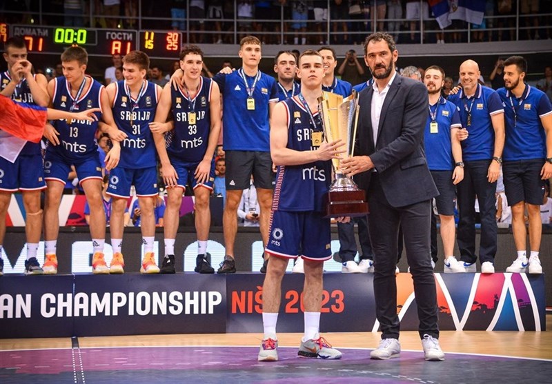 بسکتبالیستهای نوجوان صربستان قهرمان اروپا شدند
