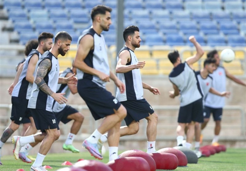 تمرین تاکتیکی پرسپولیس در ورزشگاه کاظمی/ بیرانوند تنها مصدوم سرخپوشان