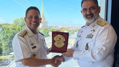 دیدار فرماندهان نیروهای دریایی ونزوئلا و آفریقای جنوبی با دریادار ایرانی