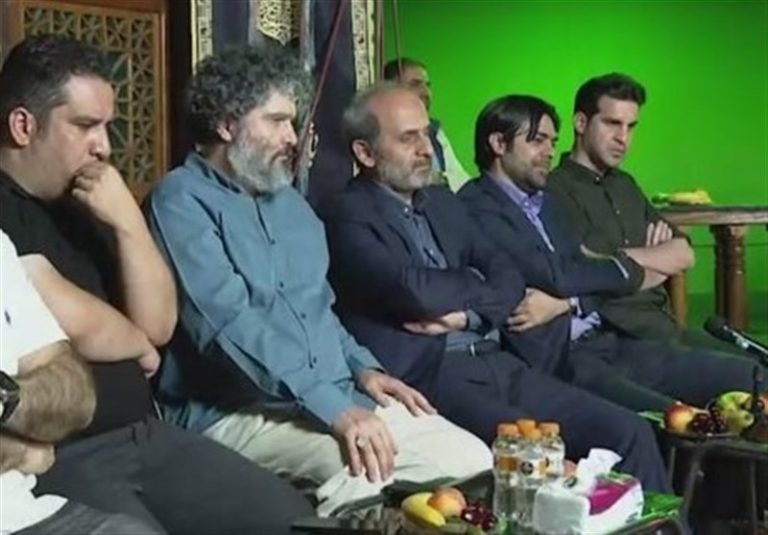 رئیس صداوسیما در پشت صحنه «مجلس واقعه»/ آریا عظیمینژاد مجری تعزیه شد