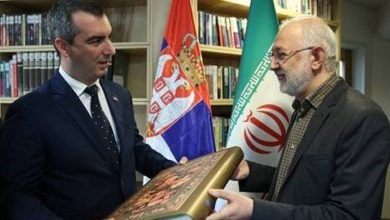 رئیس مجلس صربستان از کتابخانه ملّی ایران بازدید کرد