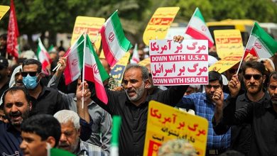 راهپیمایی مردم تهران در محکومیت اهانت به قرآن کریم در سوئد