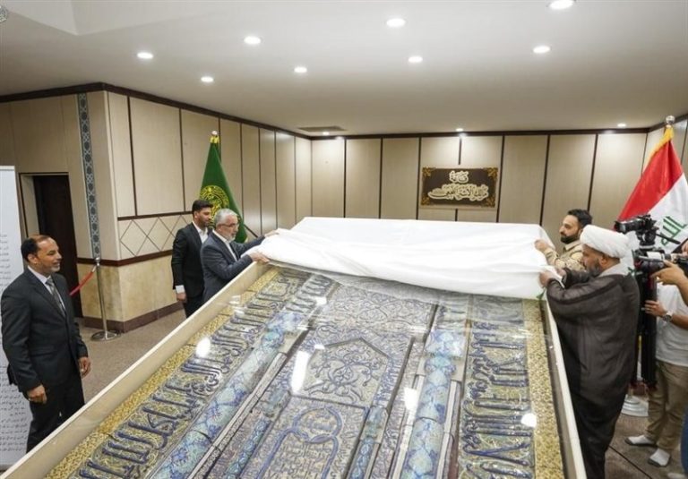 رونمایی از مرمت محراب ۸۰۰ساله حرم امیرالمؤمنین(ع)