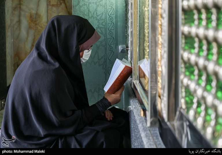عزاداری دهه اول محرم در حرم مطهر امامزادگان عینعلی و زینعلی(ع)