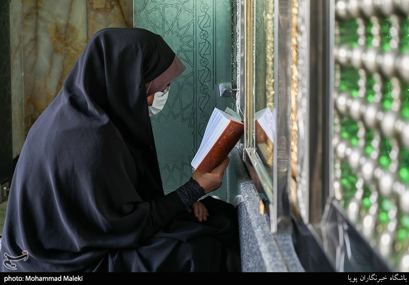 عزاداری دهه اول محرم در حرم مطهر امامزادگان عینعلی و زینعلی(ع)