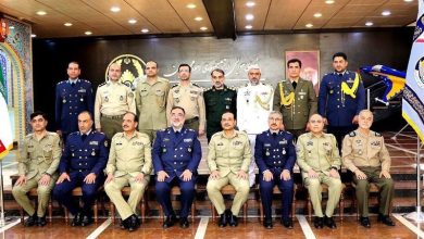 فرمانده ارتش پاکستان با امیر واحدی دیدار کرد