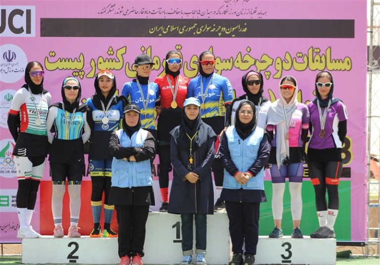 قهرمانی تهران در مسابقات دوچرخهسواری پیست بانوان کشور