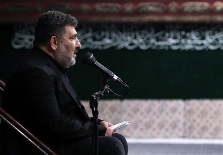 مداحی سعید حدادیان در آخرین شب مراسم حسینیۀ امام خمینی (ره)