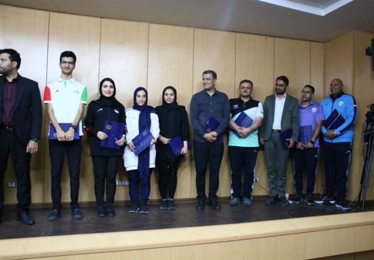 مراسم تجلیل از مدالآوران جام جهانی باکو و آلماتی برگزار شد