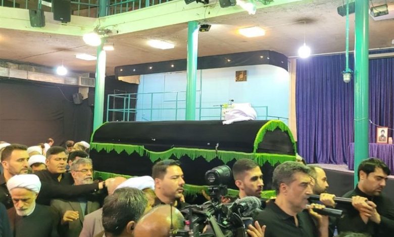 مراسم تشییع پیکر آیت‌الله حسن صانعی با حضور رئیس دفتر رهبر انقلاب برگزار شد
