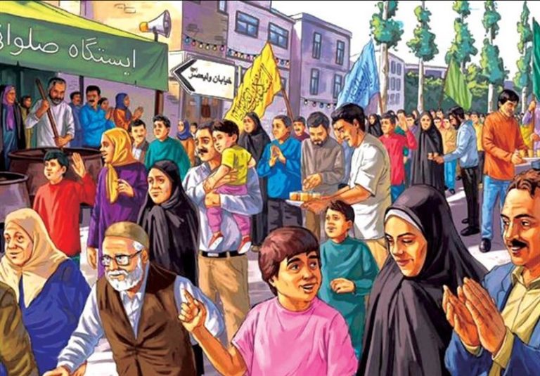 مسیر۱۰ کیلومتری ولایت در پایتخت میزبان مؤمنان علی(ع) / عاشقان مولای متقیان یک به یک از راه میرسند