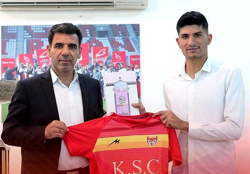 هافبک تیم «فولاد ب» در جمع شاگردان منصوریان