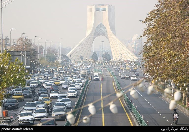 وضعیت هوای تهران ۱۴۰۲/۰۴/۲۶؛ تداوم تنفس هوای “آلوده”