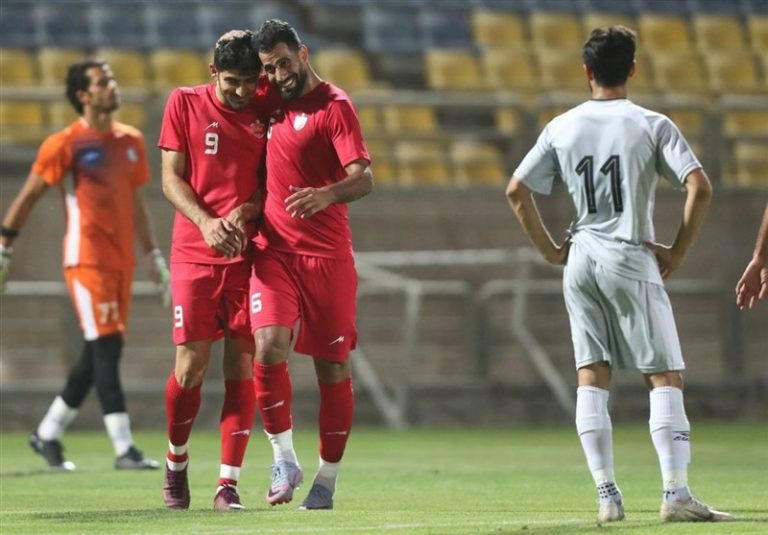 پیروزی پرسپولیس مقابل استقلال خوزستان با گلزنی کنعانیزادگان