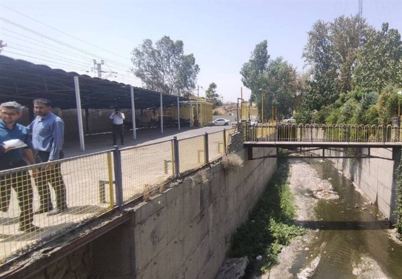 آغاز برچیدن پارکینگ پارک ارم ساخته شده روی سیلبرگردان غرب تهران