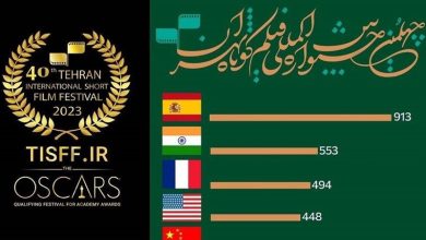 اسپانیا، هند، فرانسه، آمریکا و چین در صدر آمار شرکت‌کنندگان بخش بین‌الملل جشنواره فیلم کوتاه