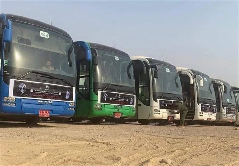 اعزام مستقیم زائران به نجف با ۴۰۰ اتوبوس عراقی/ قیمت بلیت ۱میلیون و ۹۵۰هزار تومان
