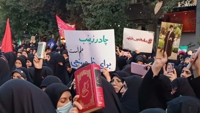 تجمع شیرازی‌ها در پی هتک حرمت ‌آمر به معروف/ مردم خواستار برخورد قاطع ‌با ضاربین شدند + فیلم و تصاویر