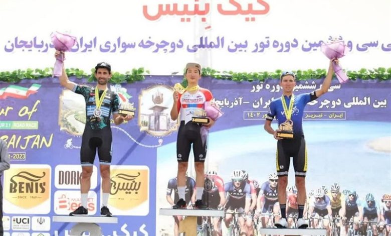 تور دوچرخه‌سواری ایران ـ آذربایجان| مالزی در جایگاه نخست تیمی‌/ پیراهن طلایی بر تن رکابزن ‌تایلند