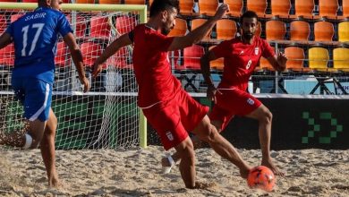 تورنمنت فوتبال ساحلی بلاروس| امارات باز هم به ایران باخت
