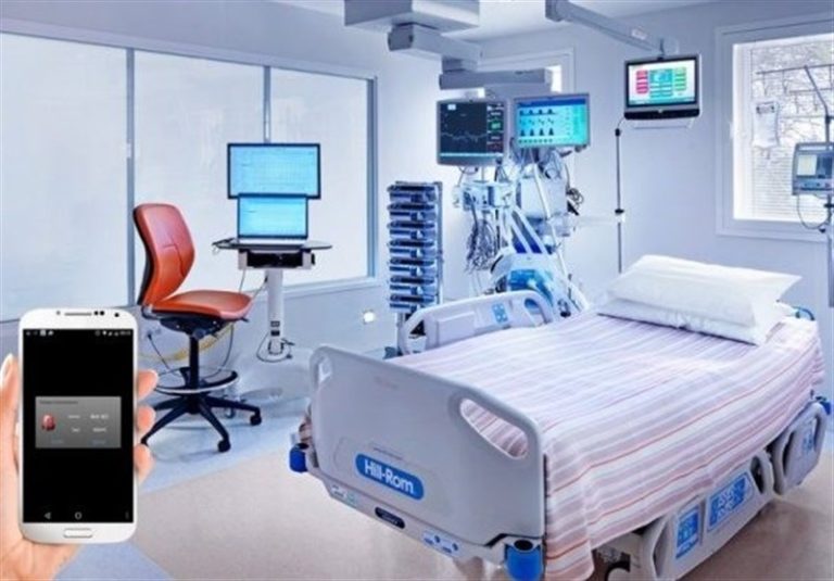تولید نمایشگر هوشمند تخت بیمارستانی توسط یک شرکت دانشبنیان