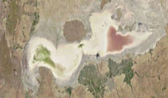 تکذیب مرگ “دریاچه ارومیه”/ افزایش ۱۴۰هزارهکتاری سطح زیرکشت حوزه آبخیز این دریاچه! + تصویر ماهواره‌ای