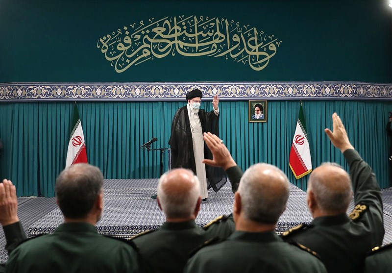 دیدار فرماندهان سپاه پاسداران با رهبر معظم انقلاب