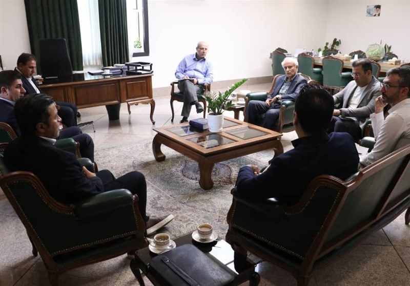 دیدار مسئولان تیم فوتبال امید با دبیرکل کمیته ملی المپیک