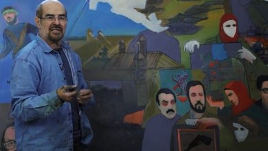روایتی از نقاشی ۱۰۰ متری زنده‌یاد حبیب‌الله صادقی در تلویزیون