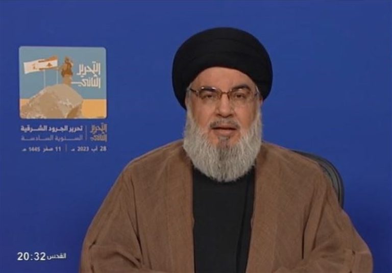 سید حسن نصر الله: آمریکا حامی اصلی تکفیریها در الجرود بود