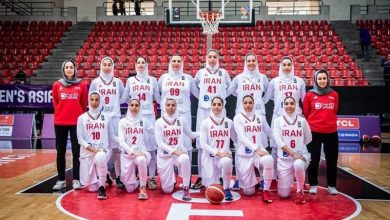 صعود تاریخی تیم بسکتبال بانوان ایران به نیمه‌نهایی مسابقات کاپ آسیا