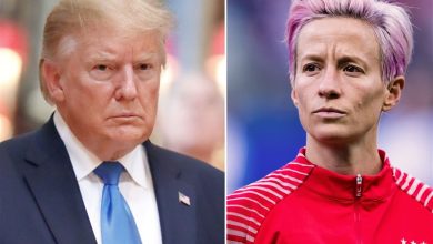 طعنه ترامپ به راپینو در پی حذف آمریکا از جام جهانی زنان
