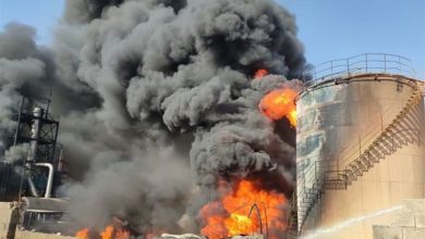 مهار آتش در «پترو پالایش گهر» پس از ۸ ساعت/ ۱ میلیون و ۲۰۰ هزار لیتر مواد بنزینی سوخت + فیلم
