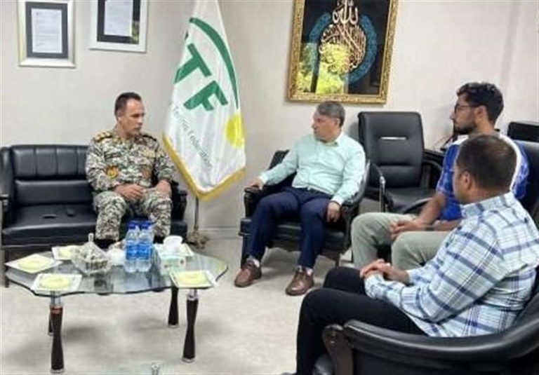 نشست رئیس فدراسیون تنیس با مدیرعامل رعد پدافند هوایی