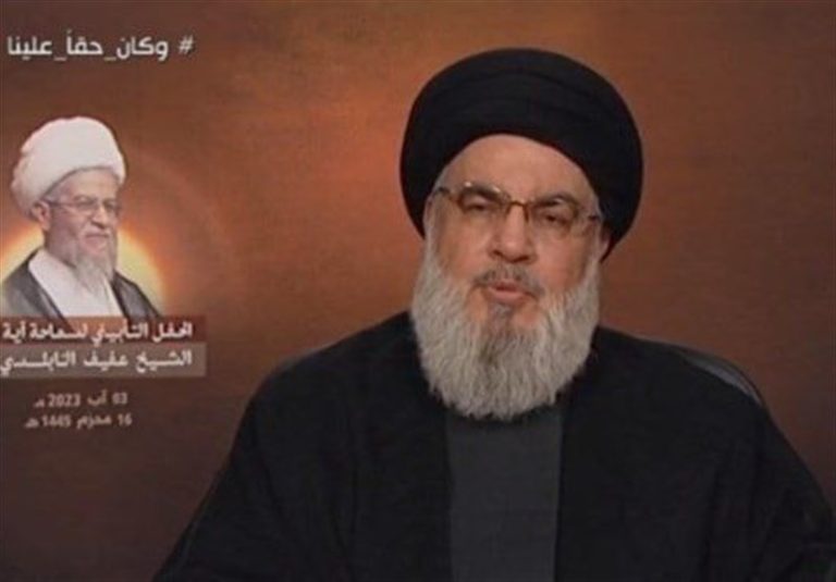 نصرالله: همه مشکلات لبنان و منطقه زیر سر آمریکاست/ همه طرفها در «عین الحلوه» را به توقف درگیری دعوت میکنم