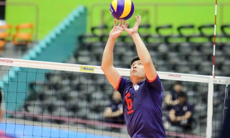 والیبال قهرمانی آسیا| چین تایپه به یک چهارم نهایی رسید