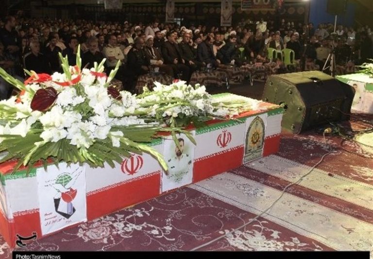 وداع باشکوه با شهدای مدافع امنیت/ تشییع پیکر شهیدان “حسینزادهاحمدی و شفیعی” در اصفهان
