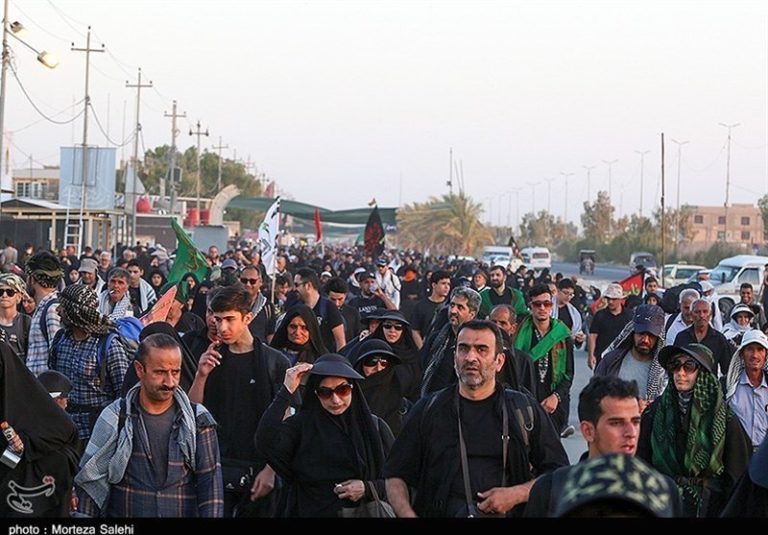 گزارش خبرنگار برگزیده های ایران از آخرین وضعیت مرز شلمچه؛ تردد آرام و روان زائران اربعین + فیلم