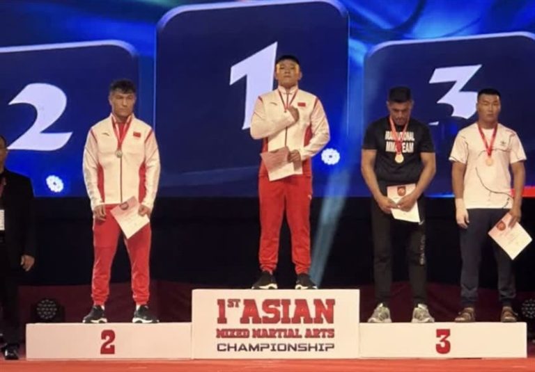 MMA قهرمانی آسیا| اسدالهی به مدال برنز رسید