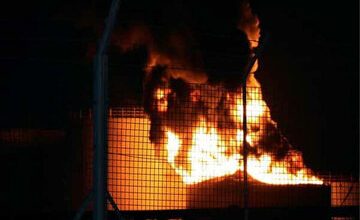 آتش زدن مسجدی در سوئد