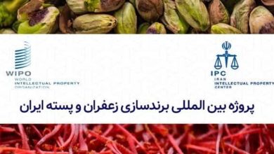 اجرای پروژه بین‌المللی برندسازی زعفران و پسته ایران از سوی سازمان ثبت اسناد