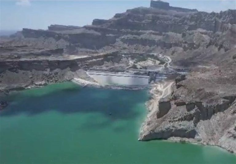 انتشار نخستین تصویر ماهوارهای از آبگیری قابل توجه سد کهیر در سیستان و بلوچستان + فیلم