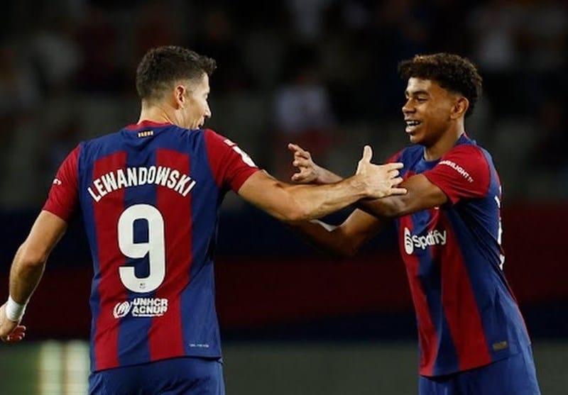 بارسلونا با کامبک ۸دقیقهای، بازی باخته را برد