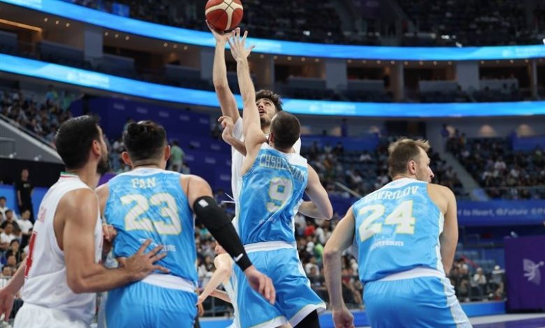 بازی‌های آسیایی هانگژو| صعود بسکتبال ایران به یک چهارم نهایی با غلبه بر قزاقستان
