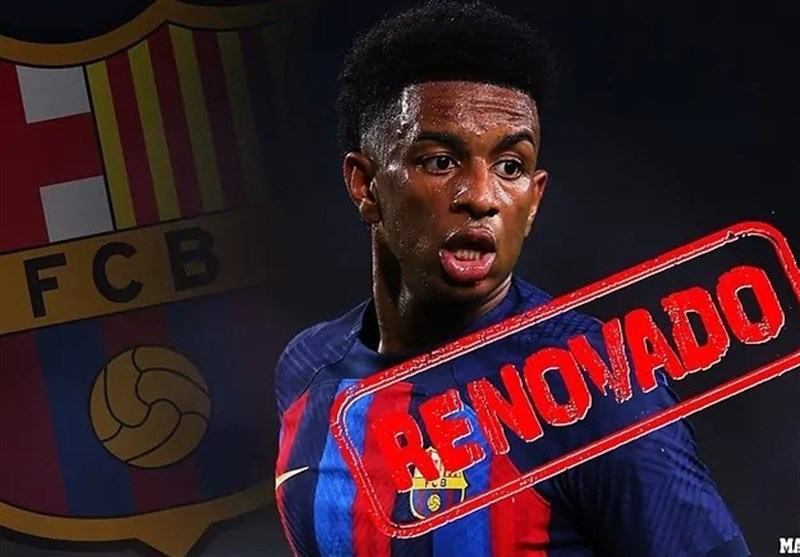 بالده قراردادش با بارسلونا را تمدید کرد