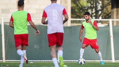 برگزاری جلسه فنی تیم ملی فوتبال ایران پیش از بازی با آنگولا + عکس