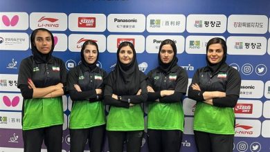 تنیس روی میز قهرمانی آسیا| تکرار رتبه نهم برای تیم بانوان ایران