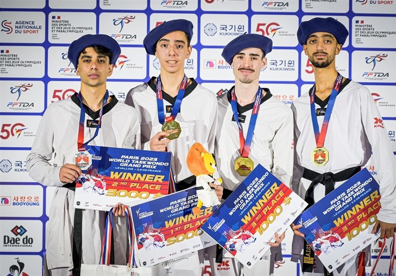 تکواندو گرندپری پاریس| بازگشت دوباره ایران به جمع مدعیان با کسب بیشترین مدال